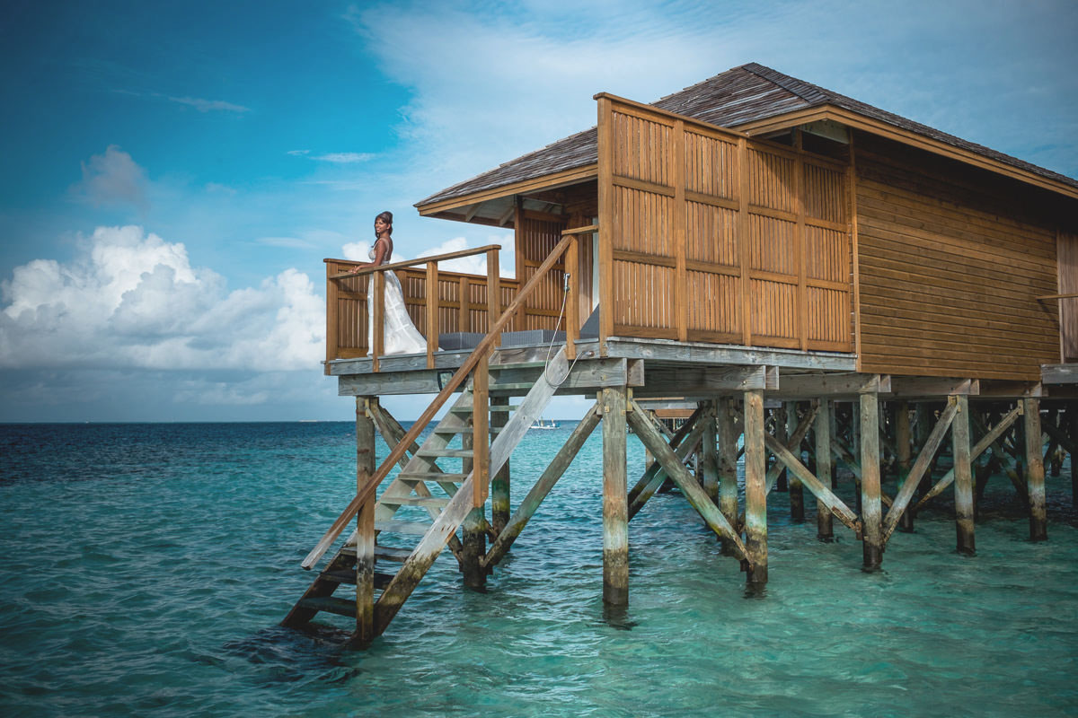 wedding photography in the Maldives