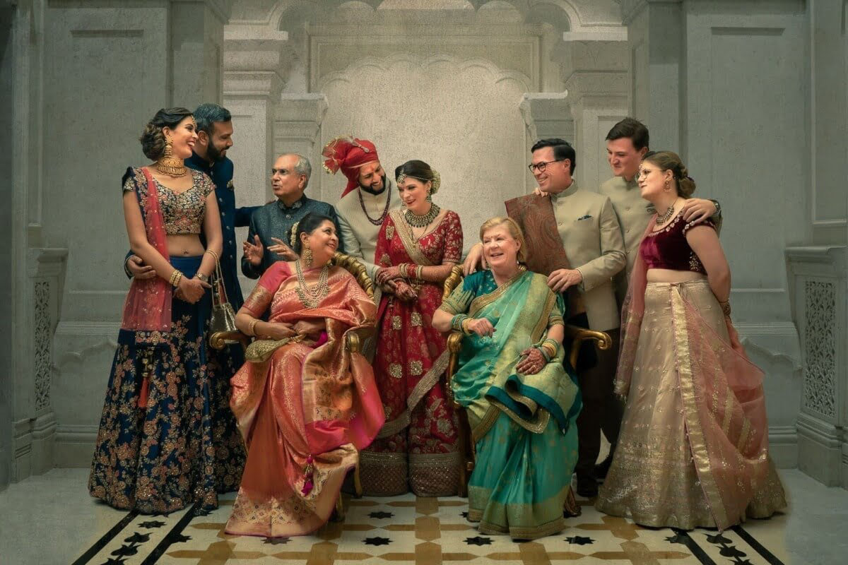 Emma & Nir's church wedding was held at the Cathedral Church of the Redemption in Central Delhi, followed by a reception dinner at The Imperial Hotel. The Indian wedding at ITC Grand Bharat in Gurugram.
