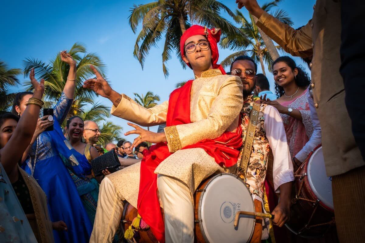 destination wedding Goa - beach wedding at Zuri white sands