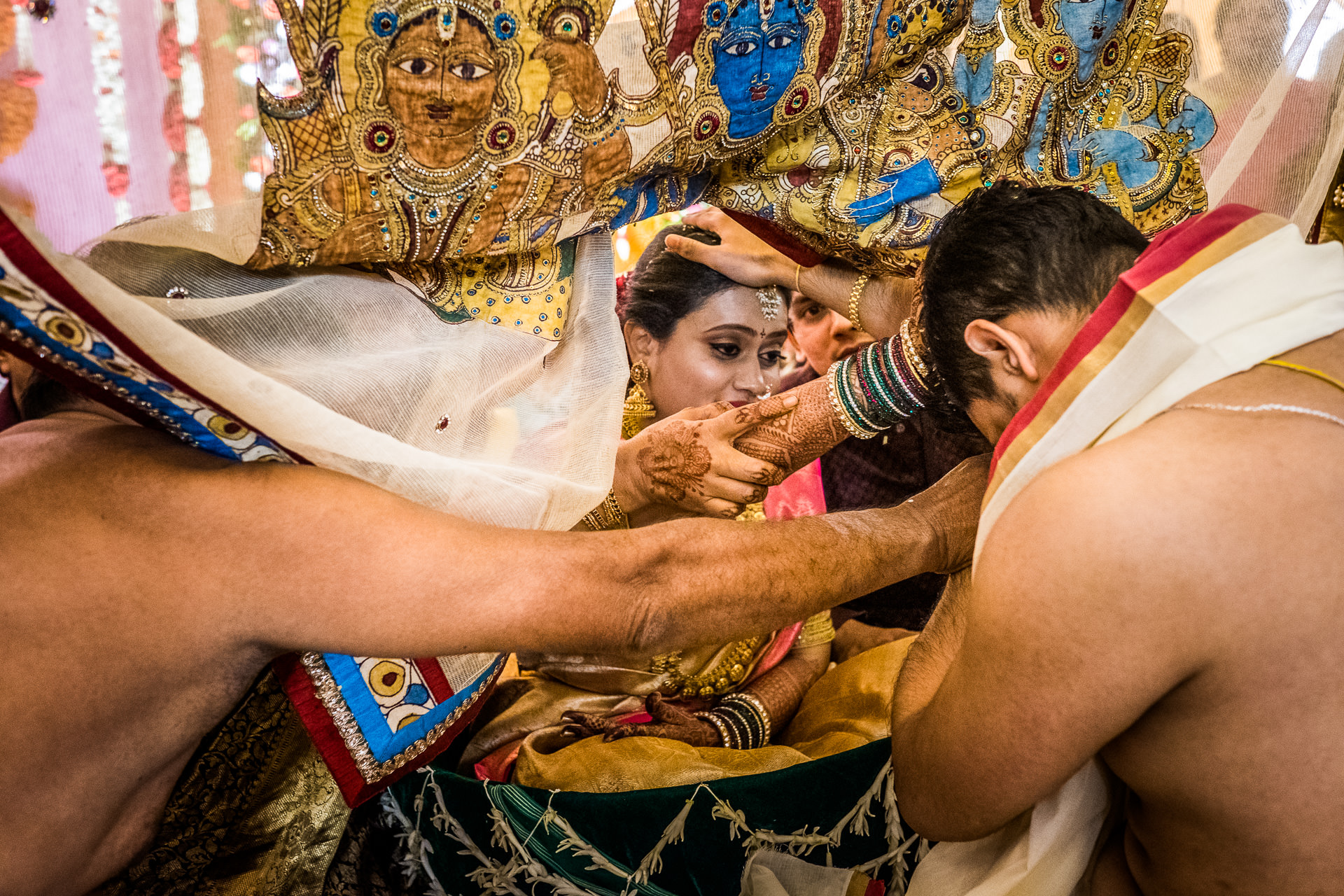 Capturing Traditional Telugu Weddings. A Colorful Traditional Telugu Wedding in Vijyawada.